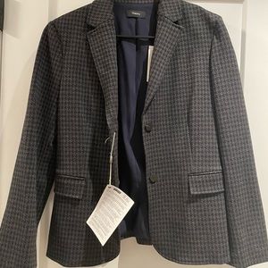 THEORY
Houndstooth jacquard blazer